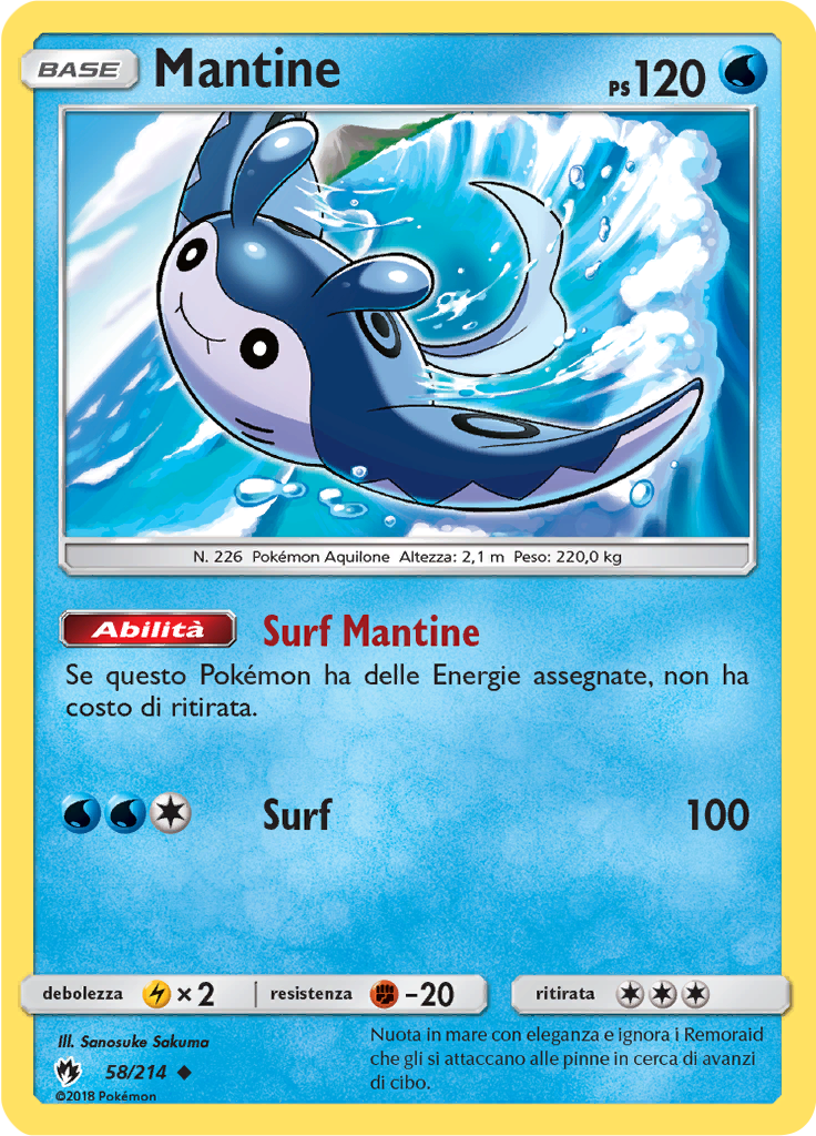 Mantine (Reverse Holo)