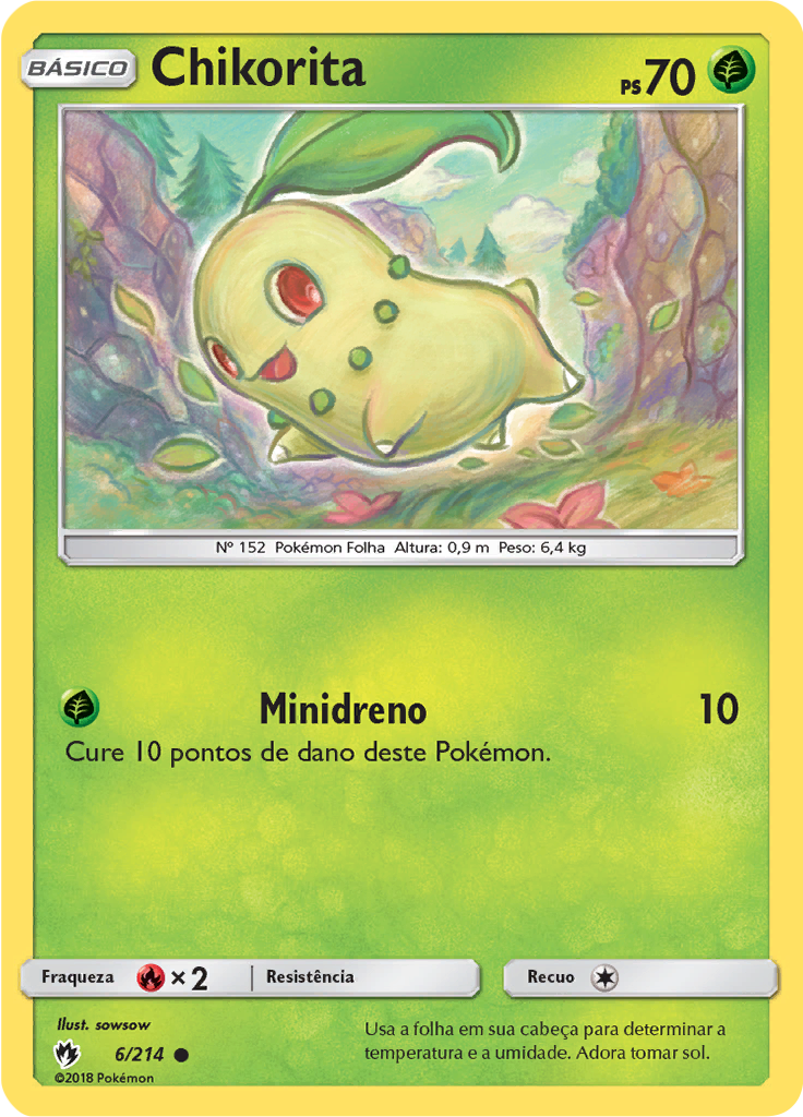 Chikorita (Reverse Holo)