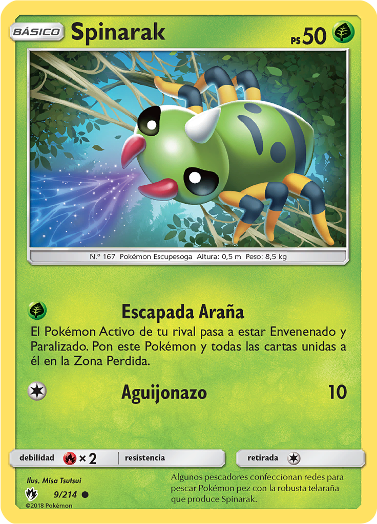 Spinarak (Reverse Holo)