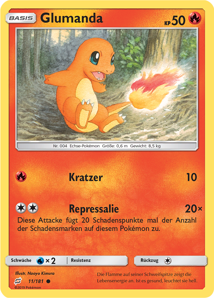 Glumanda (Reverse Holo)