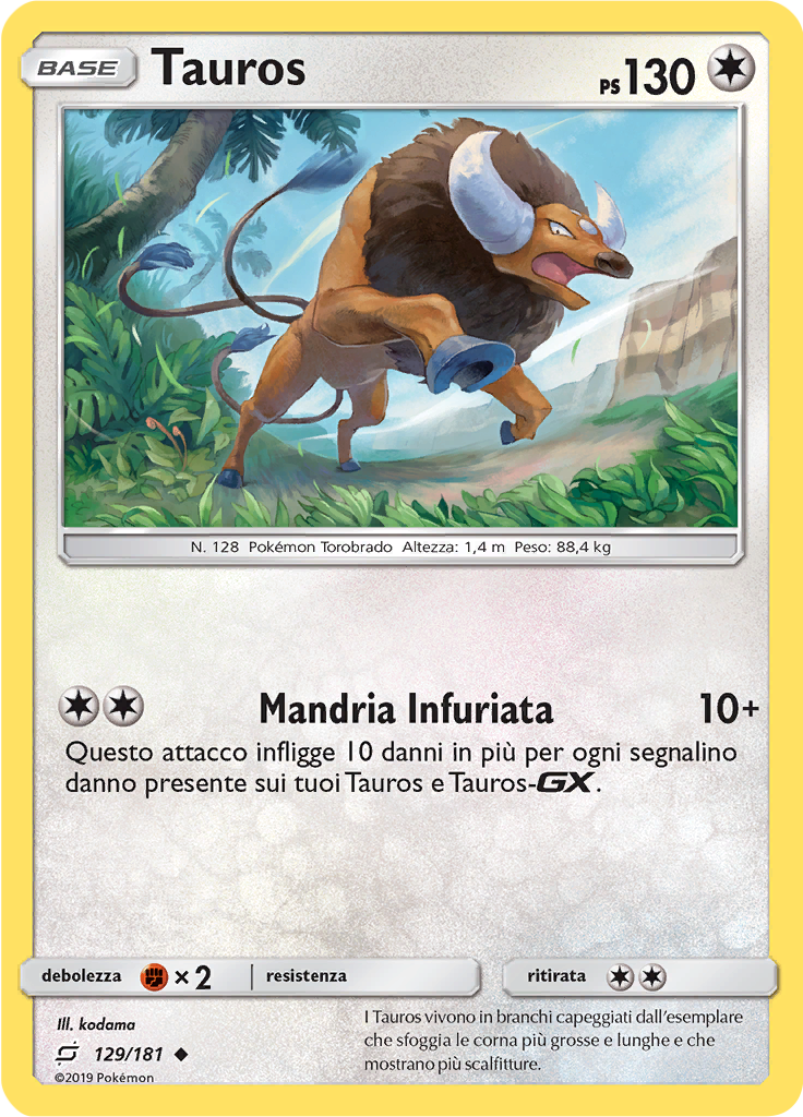 Tauros (Reverse Holo)