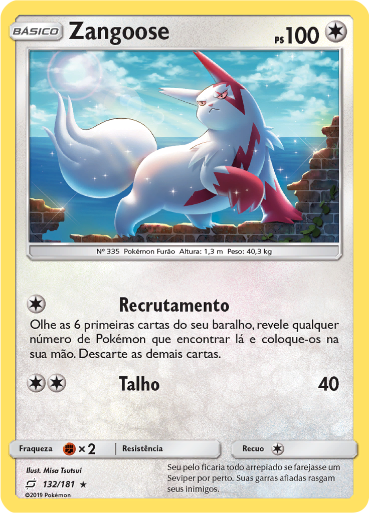 Zangoose (Reverse Holo)
