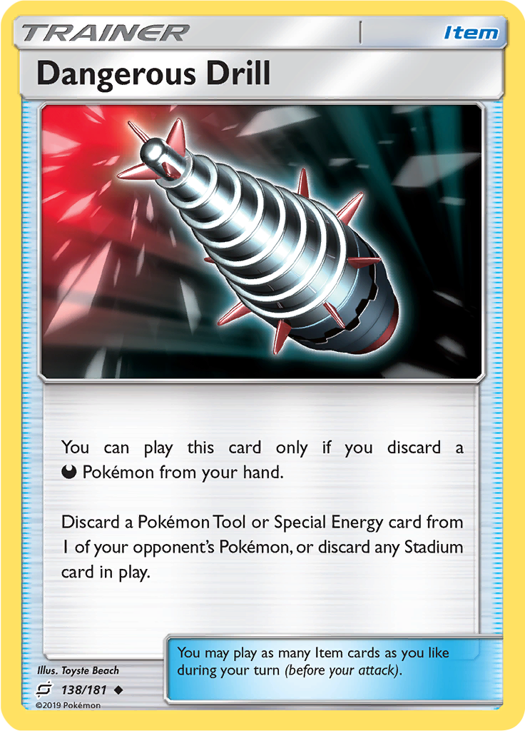 Dangerous Drill (Reverse Holo)