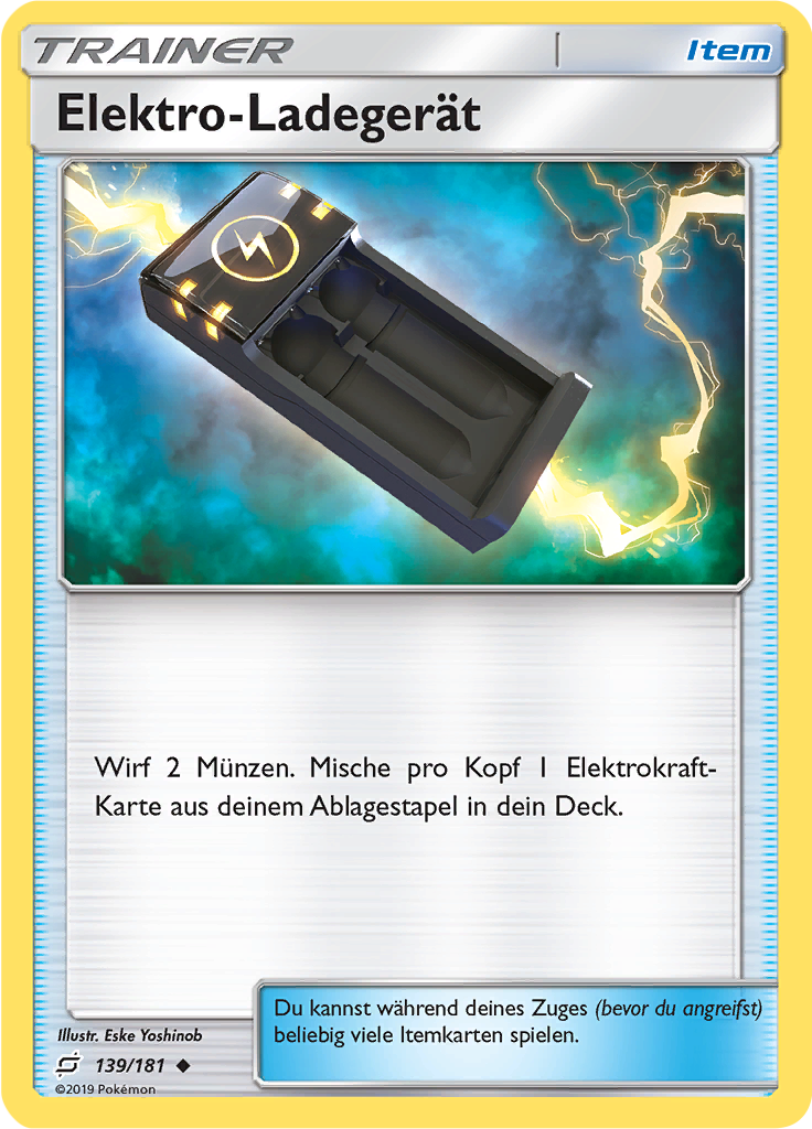 Elektro-Ladegerät (Reverse Holo)