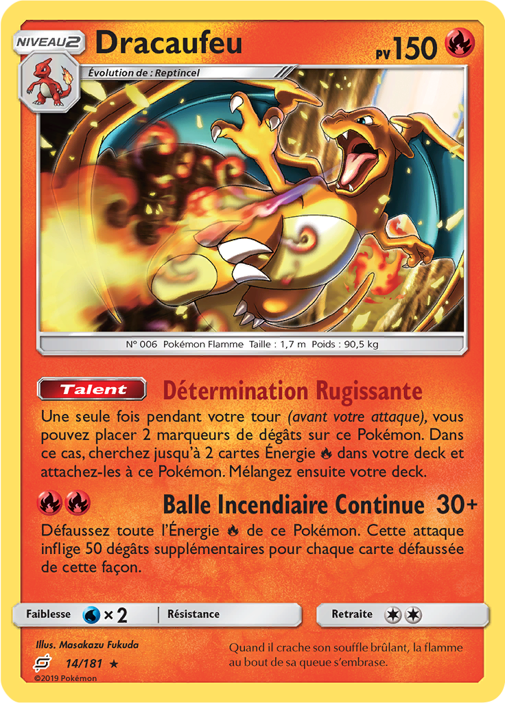 Dracaufeu (Reverse Holo)