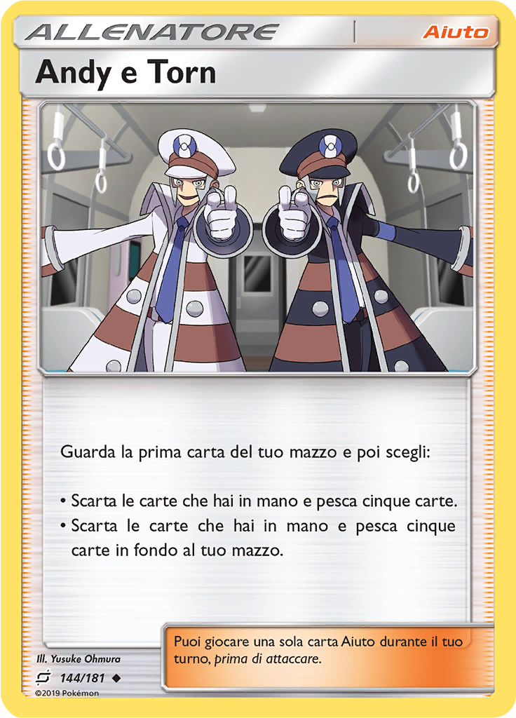 Andy e Torn (Reverse Holo)
