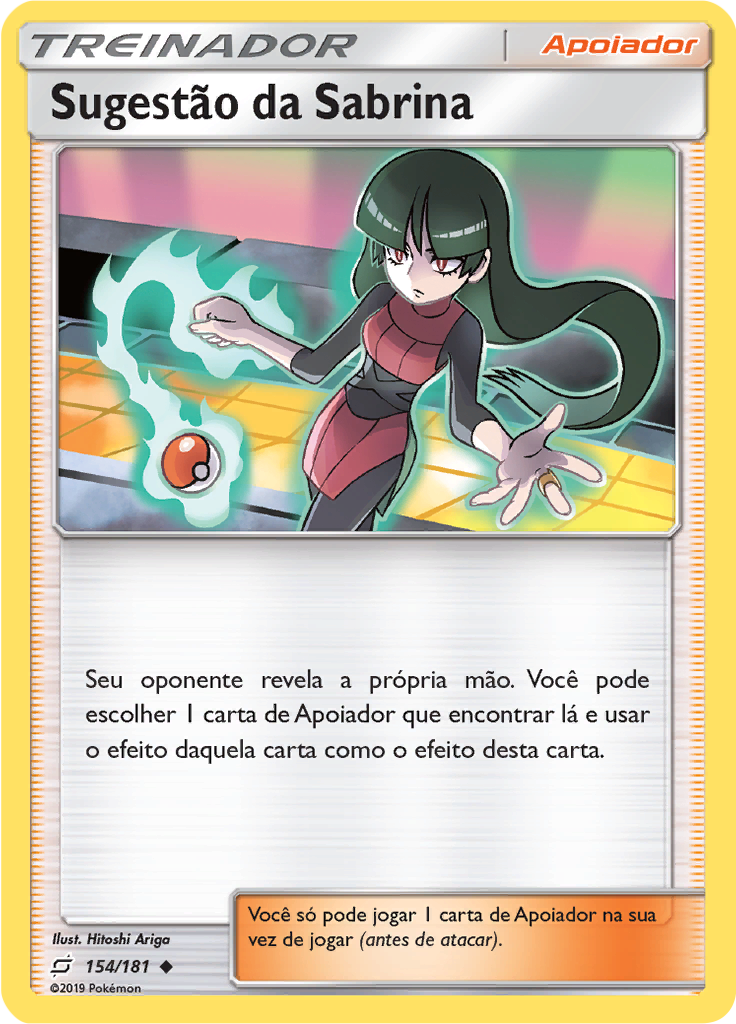 Sugestão da Sabrina (Reverse Holo)