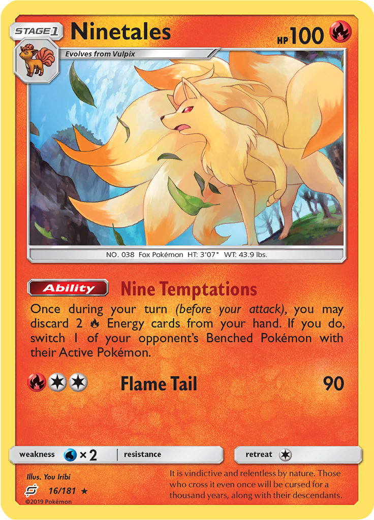 Ninetales (Reverse Holo)