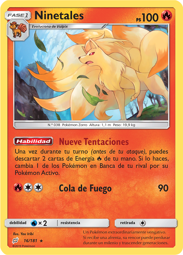 Ninetales (Reverse Holo)