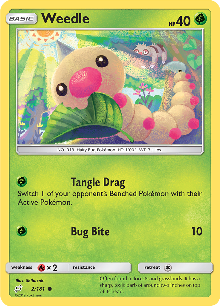 Weedle (Reverse Holo)