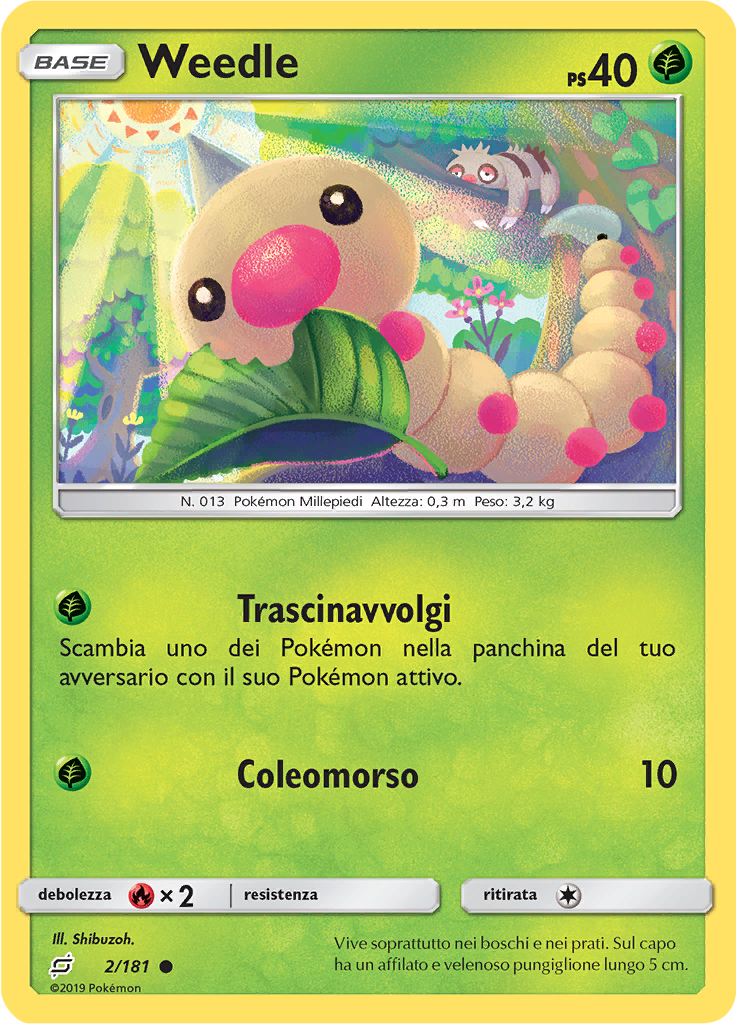 Weedle (Reverse Holo)