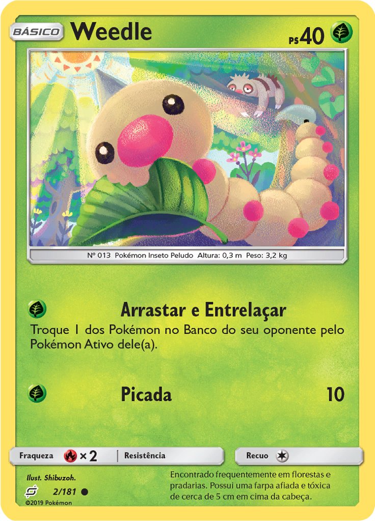 Weedle (Reverse Holo)