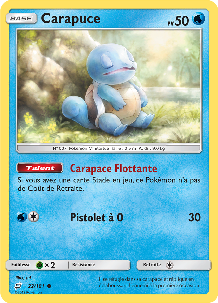 Carapuce (Reverse Holo)