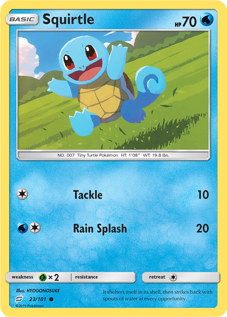 Squirtle (Reverse Holo)