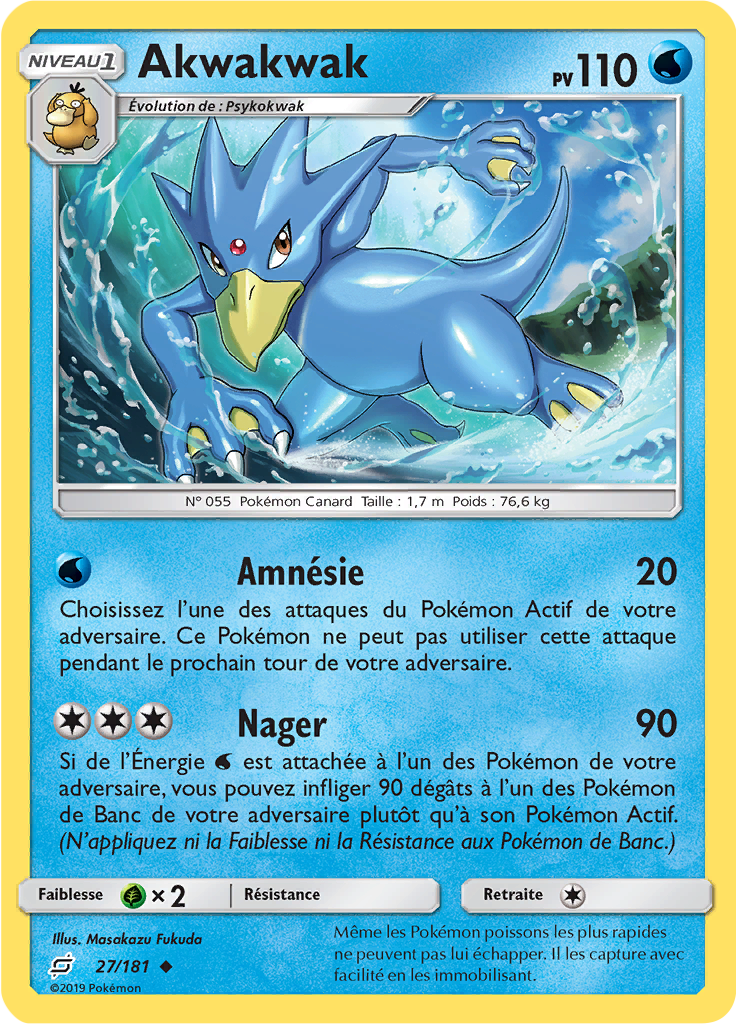 Akwakwak (Reverse Holo)