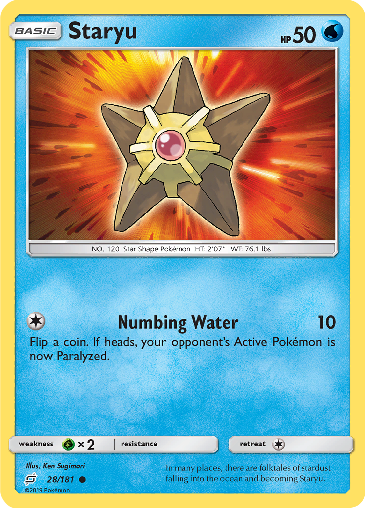 Staryu (Reverse Holo)