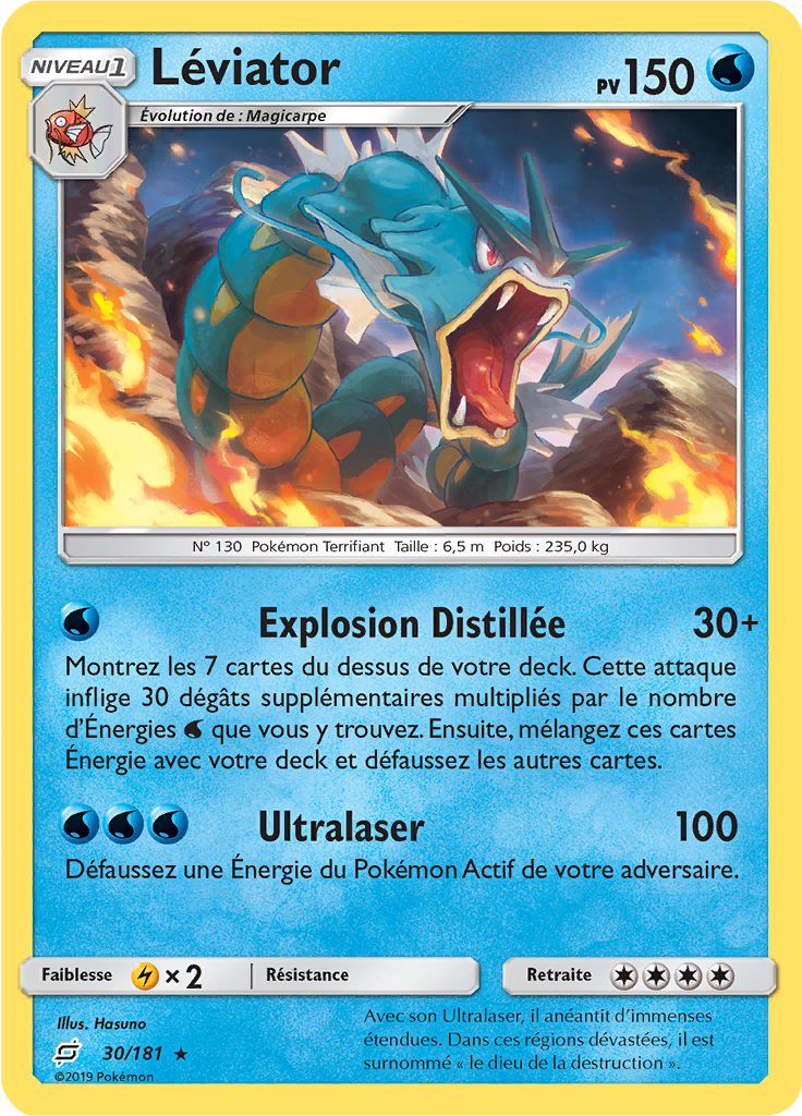 Léviator (Reverse Holo)