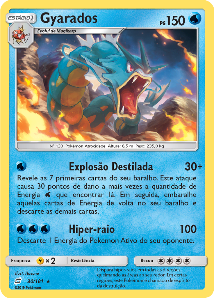 Gyarados (Reverse Holo)
