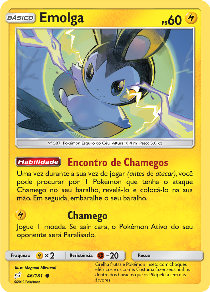 Emolga (Reverse Holo)