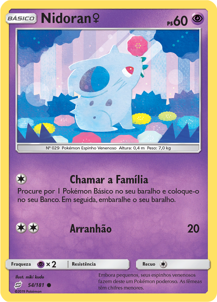 Nidoran♀ (Reverse Holo)