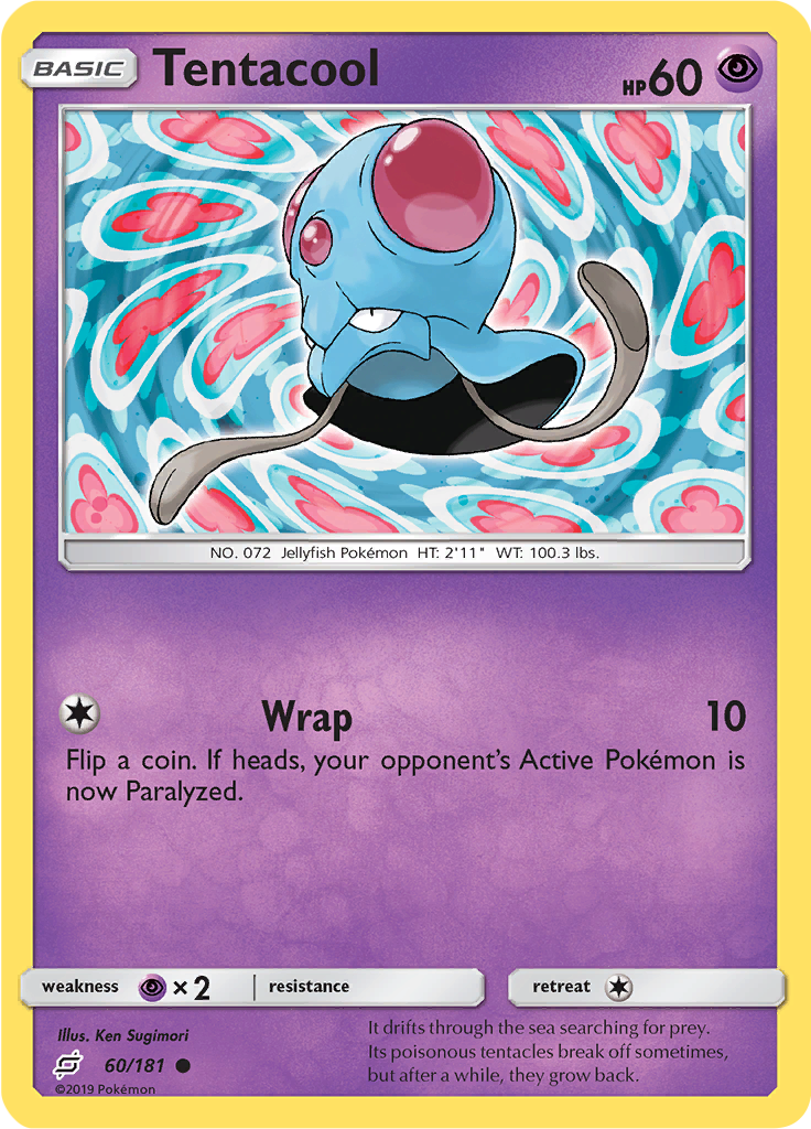 Tentacool (Reverse Holo)