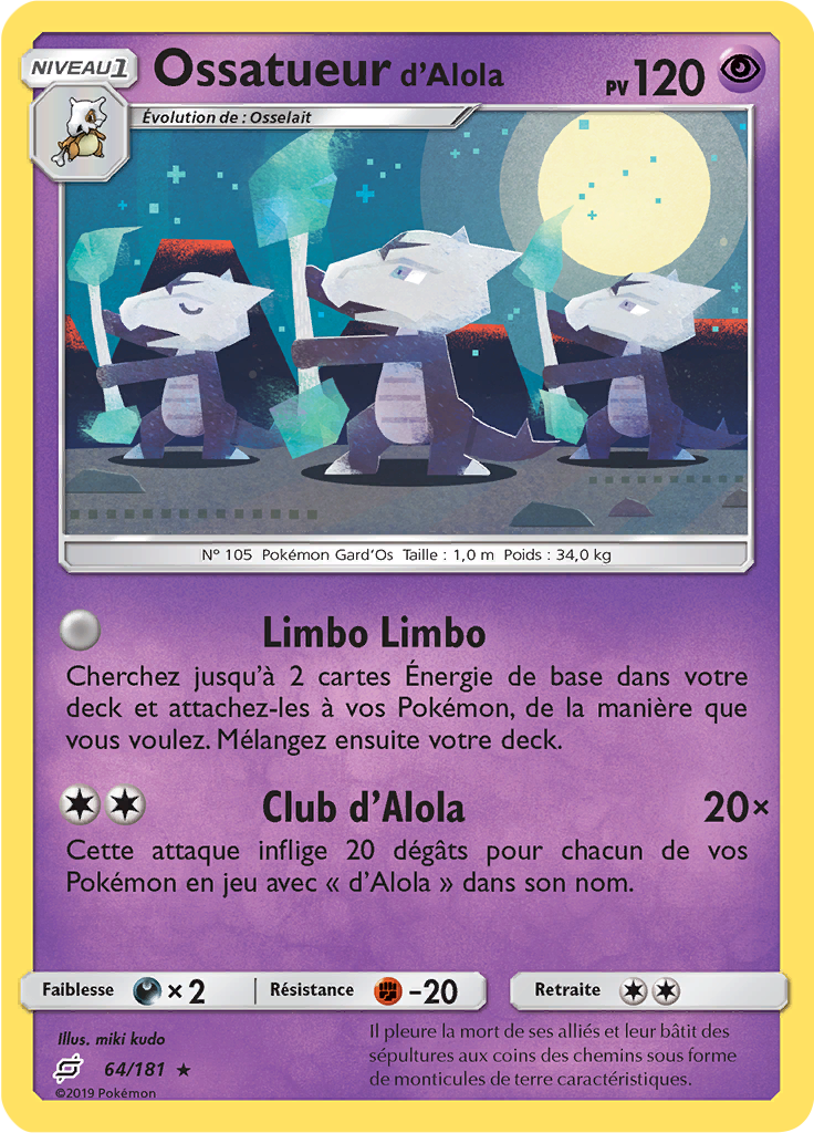 Ossatueur d’Alola (Reverse Holo)