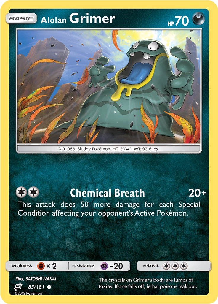 Alolan Grimer (Reverse Holo)