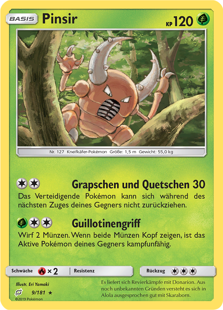 Pinsir (Reverse Holo)