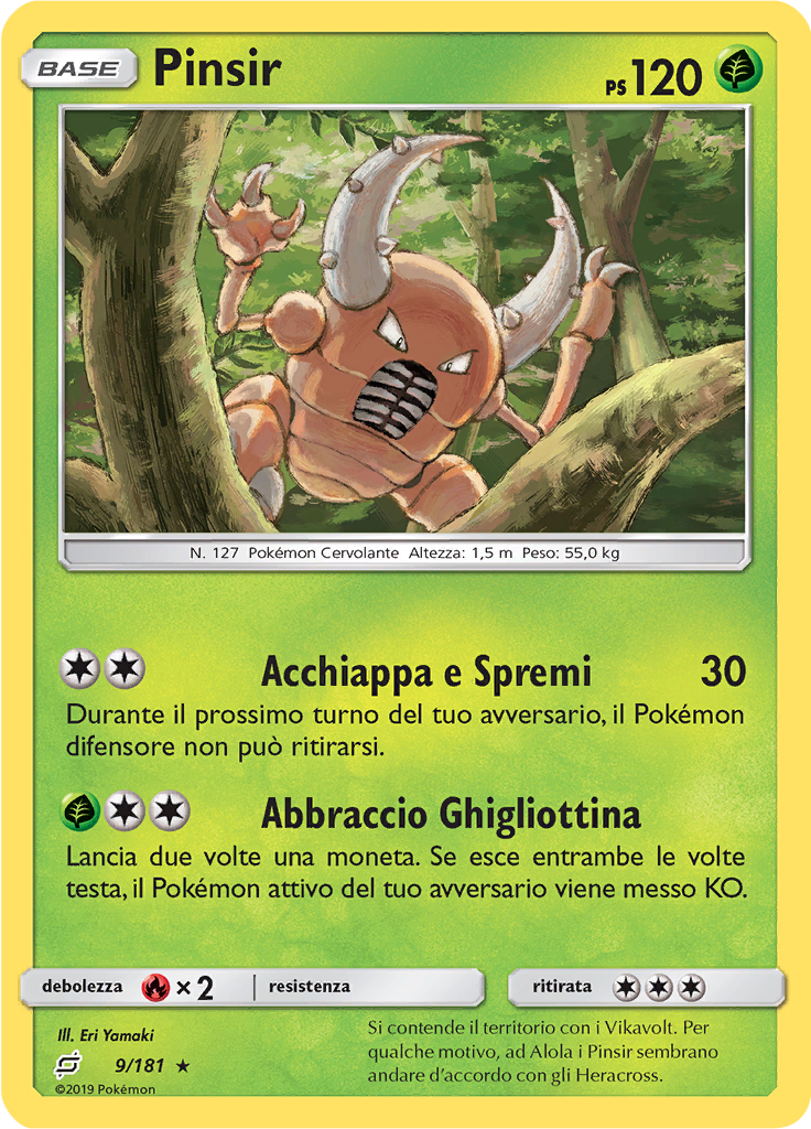 Pinsir (Reverse Holo)