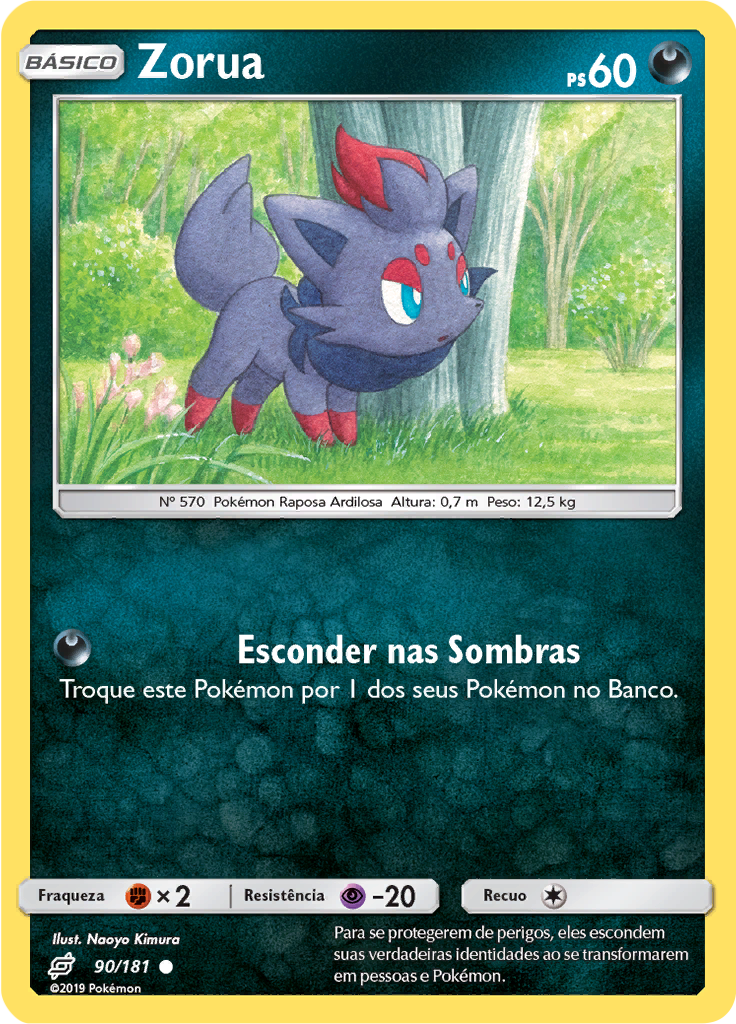 Zorua (Reverse Holo)