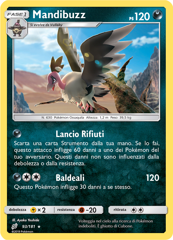 Mandibuzz (Reverse Holo)