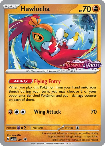 Hawlucha (Reverse Holo)