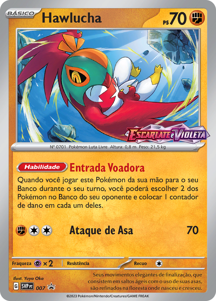 Hawlucha (Reverse Holo)