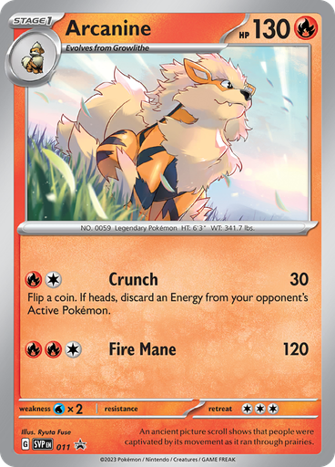 Arcanine (Reverse Holo)