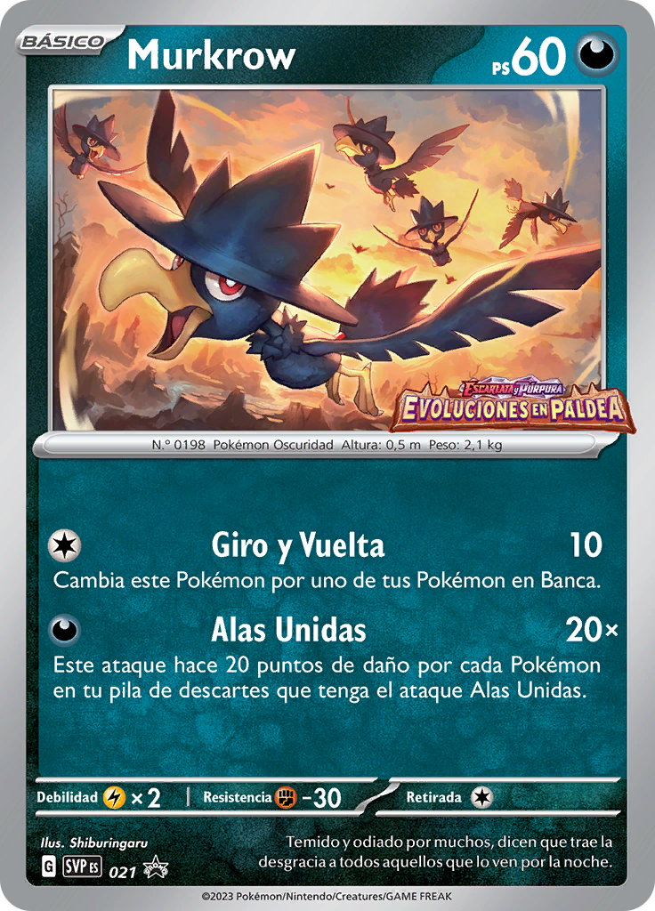 Murkrow (Reverse Holo)