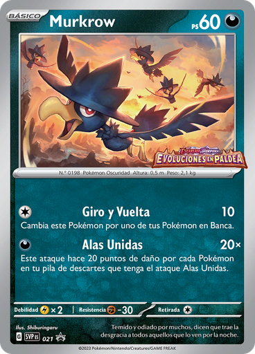 Murkrow (Reverse Holo)