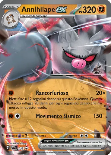 Annihilape-ex (Reverse Holo)
