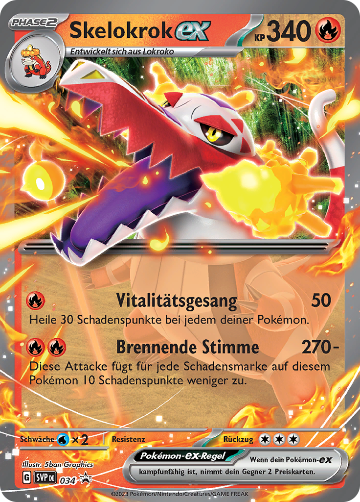 Skelokrok-ex (Reverse Holo)
