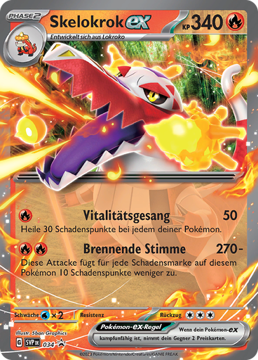 Skelokrok-ex (Reverse Holo)