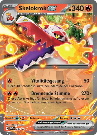 Skelokrok-ex (Reverse Holo)