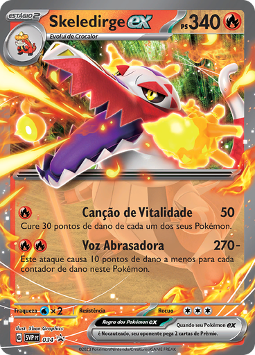 Skeledirge ex (Reverse Holo)