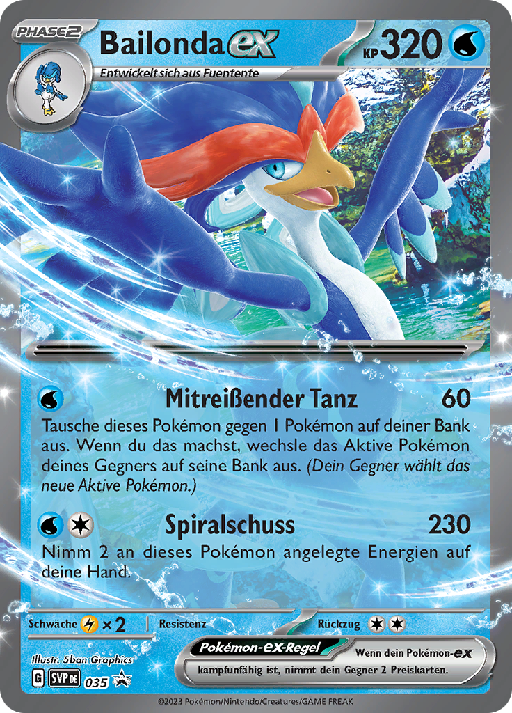 Bailonda-ex (Reverse Holo)