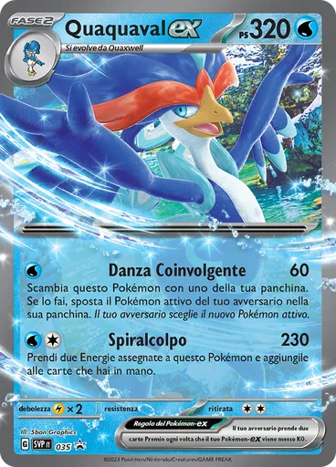 Quaquaval-ex (Reverse Holo)