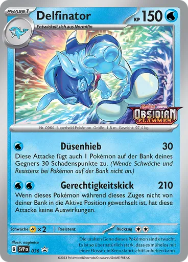 Delfinator (Reverse Holo)