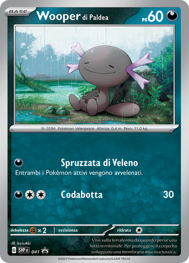 Wooper di Paldea (Reverse Holo)
