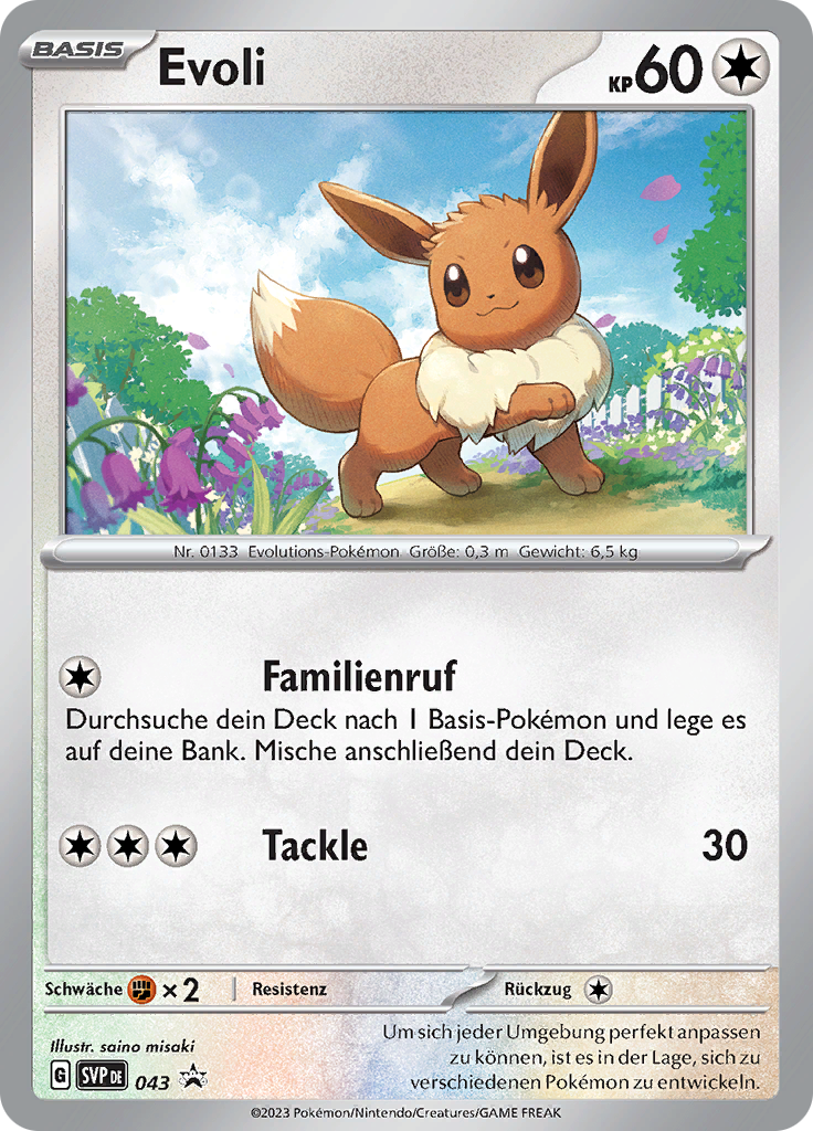 Evoli (Reverse Holo)