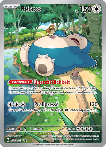 Relaxo (Reverse Holo)