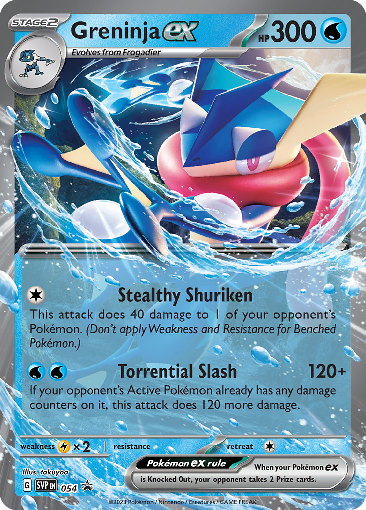 Greninja ex (Reverse Holo)