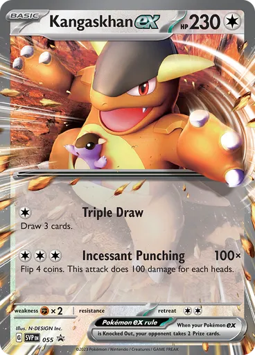 Kangaskhan ex (Reverse Holo)