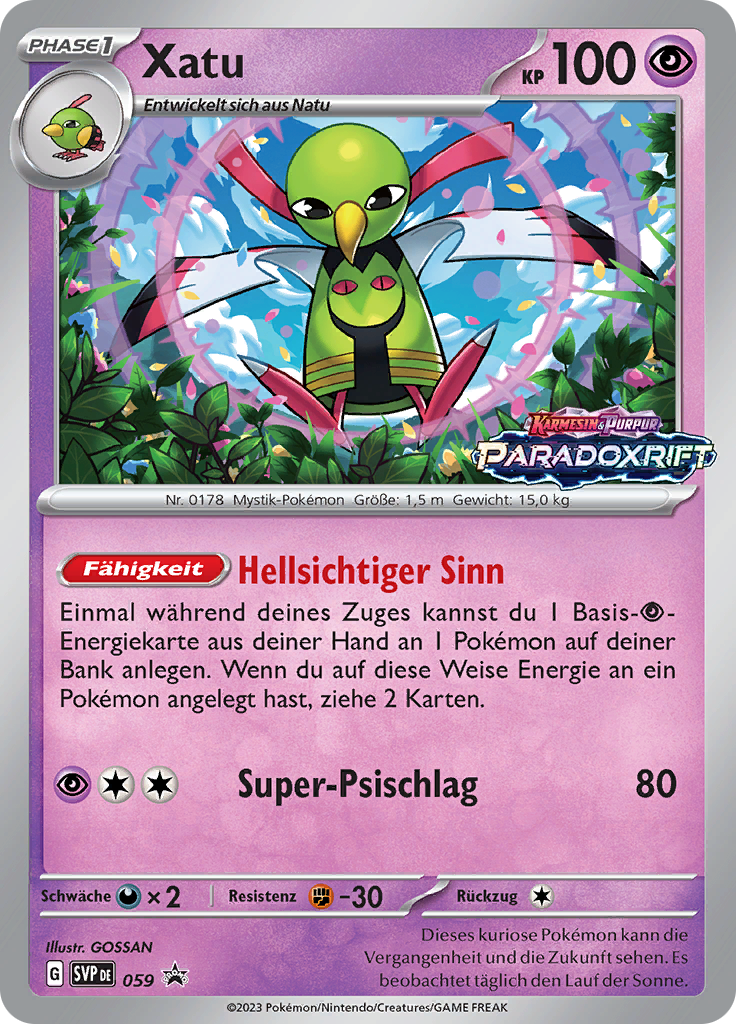 Xatu (Reverse Holo)